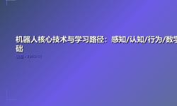 Featured image of post 机器人核心技术与学习路径：感知/认知/行为/数学基础